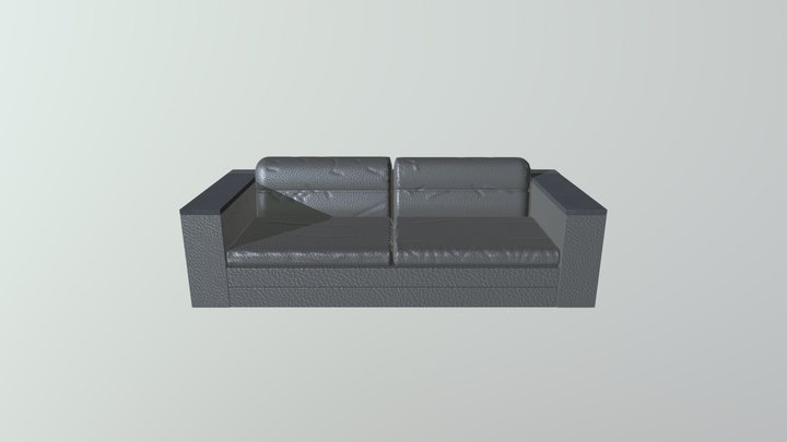 Modern 3D Sofa 3D Model