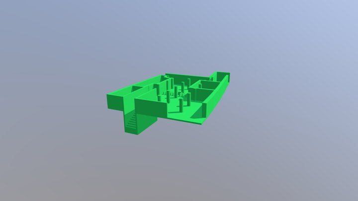 2層 STEP7 3D Model