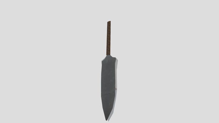 Medieval Sword 3D Model
