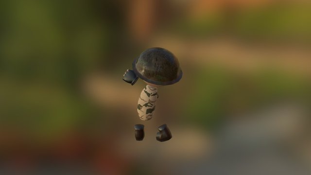 Kabuum Dance Animation 3D Model