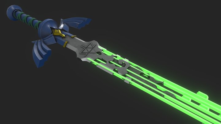 Master Sword Tears of the Kingdom 3D Model