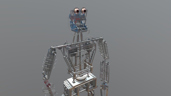 Skeleton. 3D Model