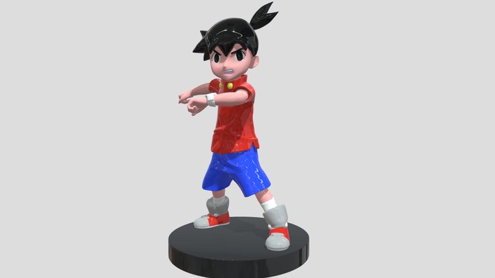 Ikki Tenryou Medabots 3D Model