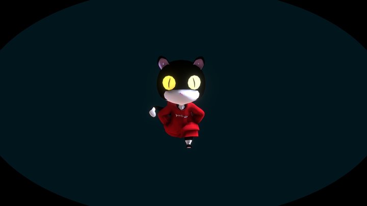 Bruce the Cat 3D Model