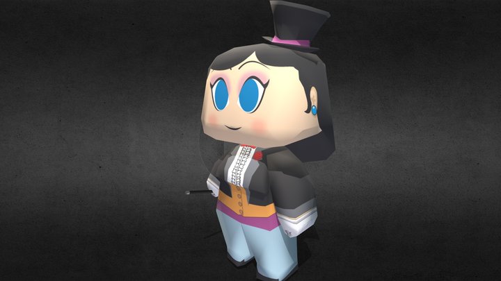 Zatanna - DC Comics Caracter 3D Model