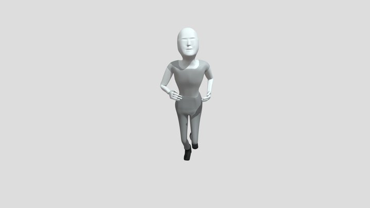 Running GG 3D Model