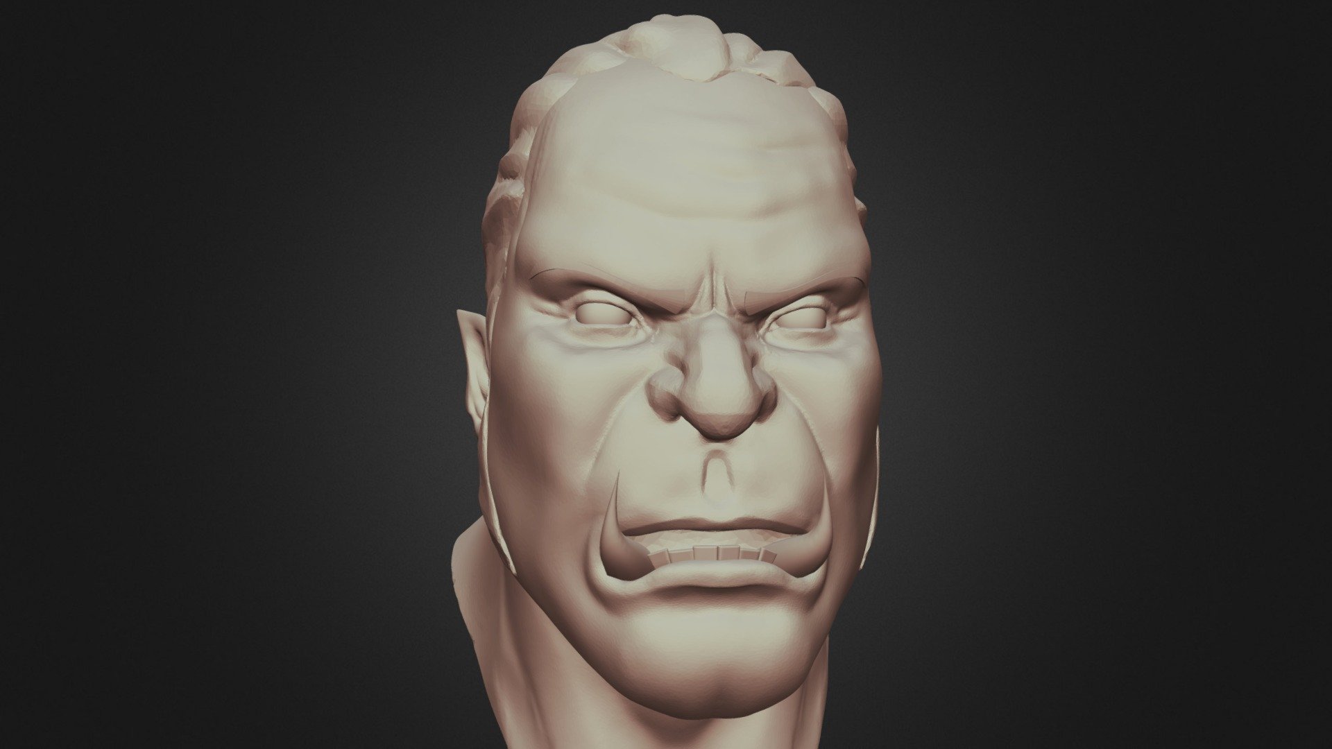 SculptJanuary 24| Anger - Download Free 3D model by Jimmie Buckley ...