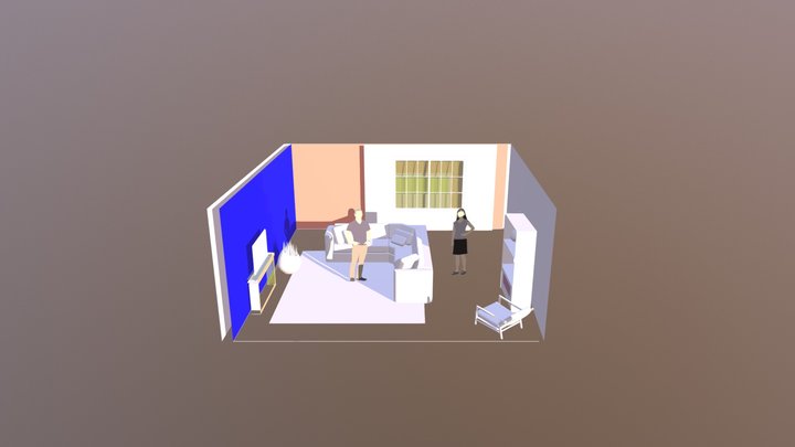 Saloncito-house 3D Model