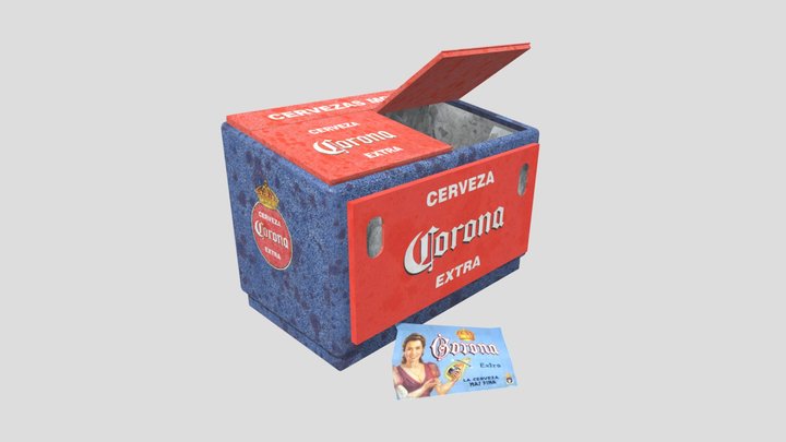 Hielera Retro Corona Extra