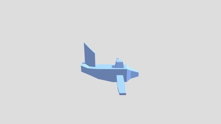 AGAPE oh production - Airplane Model Animate 3D Model