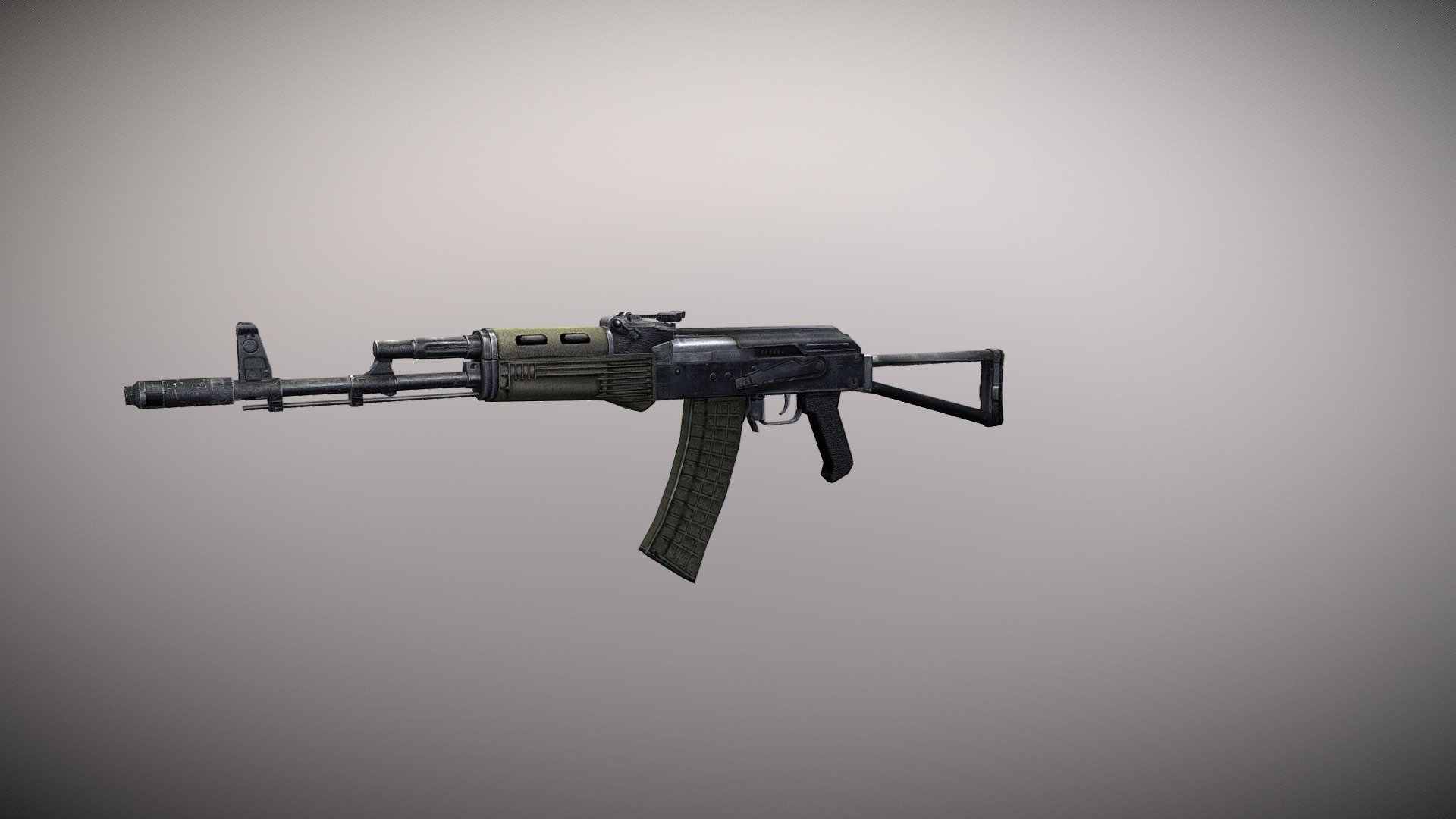 S.T.A.L.K.E.R. AK-74 - Download Free 3D model by Stalker_3Dmodeles ...