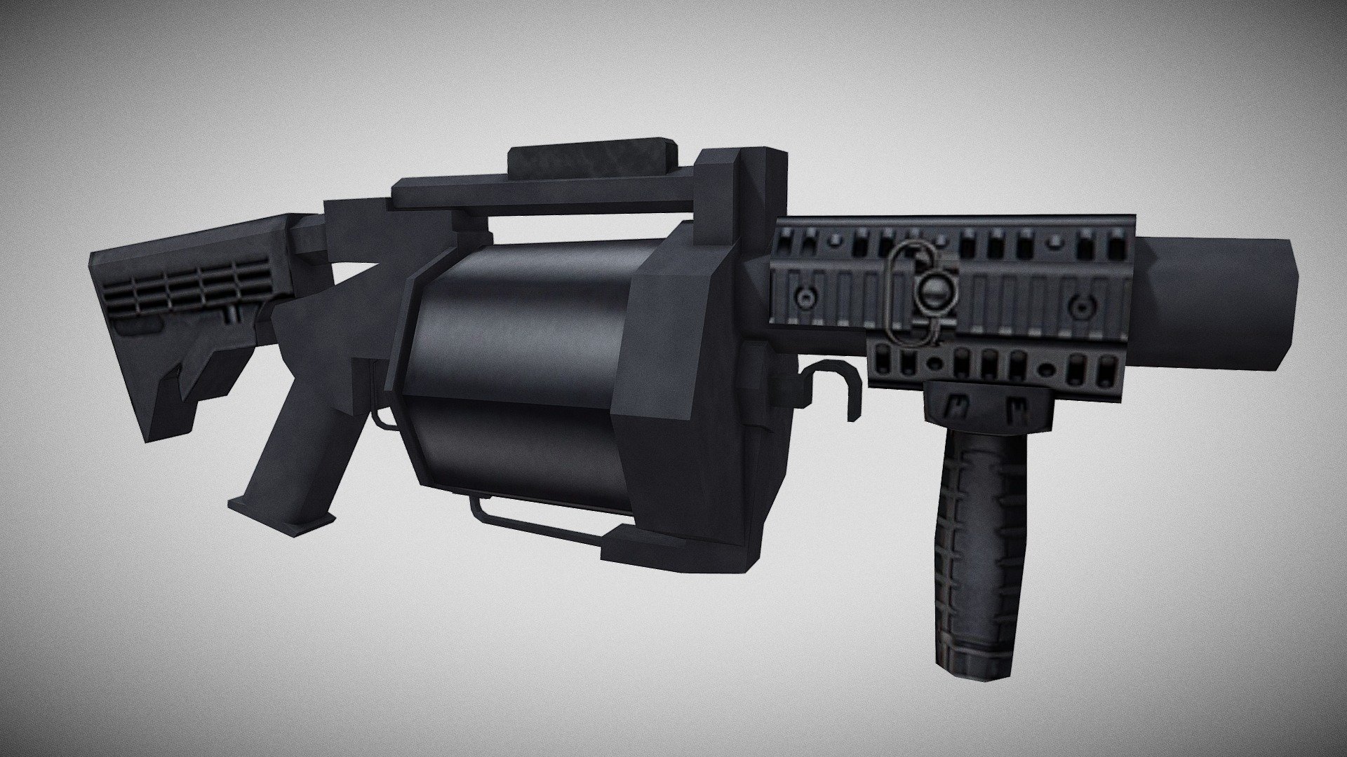 PS1 Style Grenade Launcher - Download Free 3D model by Falxxx [0532a58 ...