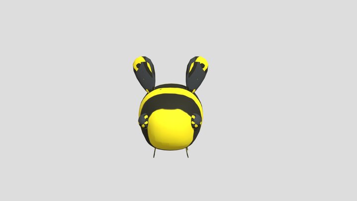 Bees 3D Model