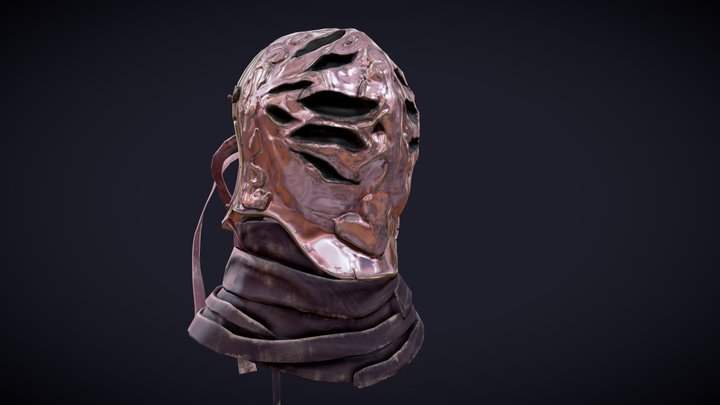 Alonne`s Helmet_Dark Souls II 3D Model