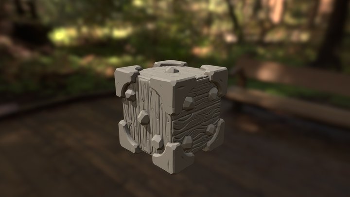 Faebletop Fantasy D6 Dice 3D Model