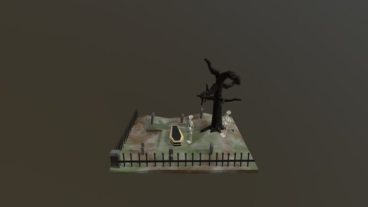 Dancing At A Funeral 3D Model