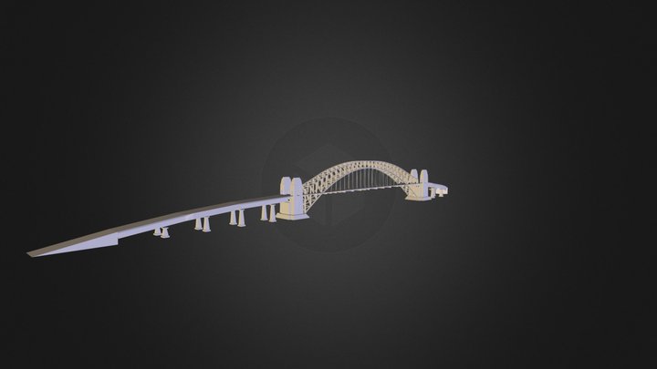 Sydney Harbour Bridge.stl 3D Model