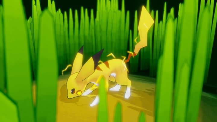 Chukapi - Pikachu Alternative 3D Model