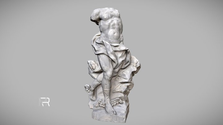 Hermes Statue (Partially damaged during WWII) 3D Model