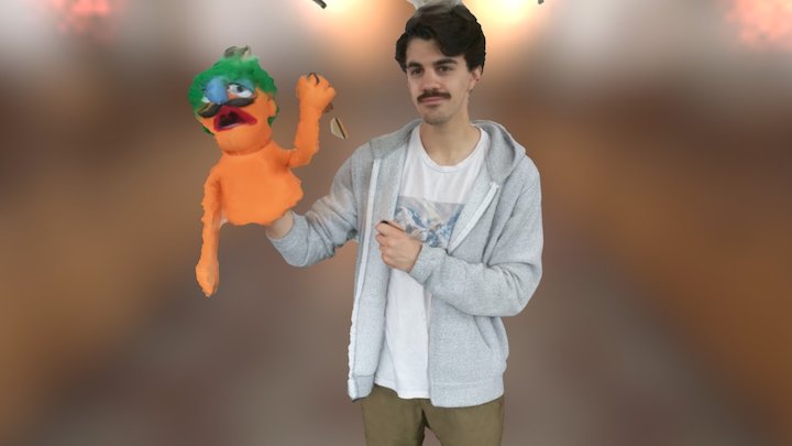 Theo-muppet 3D Model