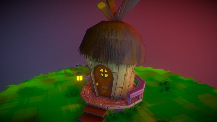 hut 3D Model