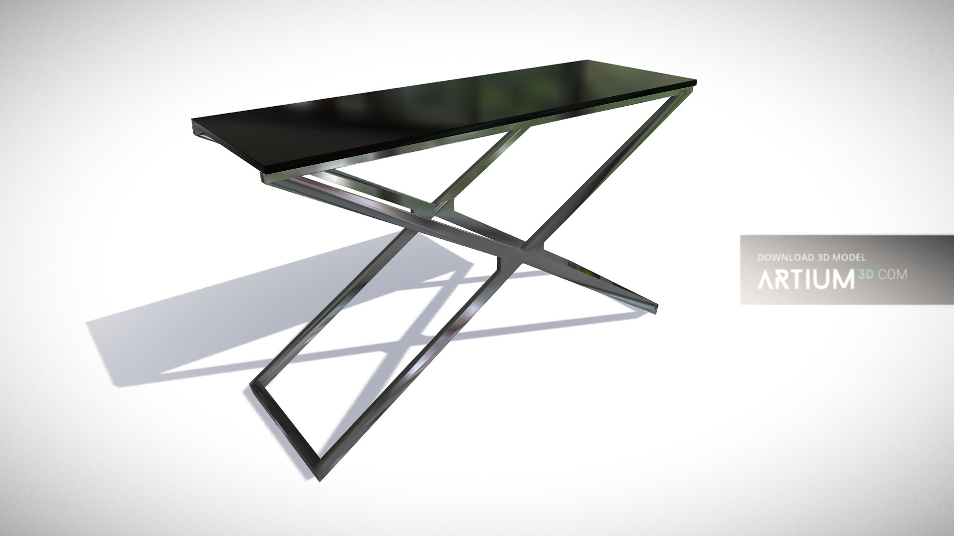 3D model Console – New design - This is a 3D model of the Console – New design. The 3D model is about shape.
