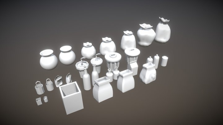 Maya Modeling Plastic Cup 3D Model