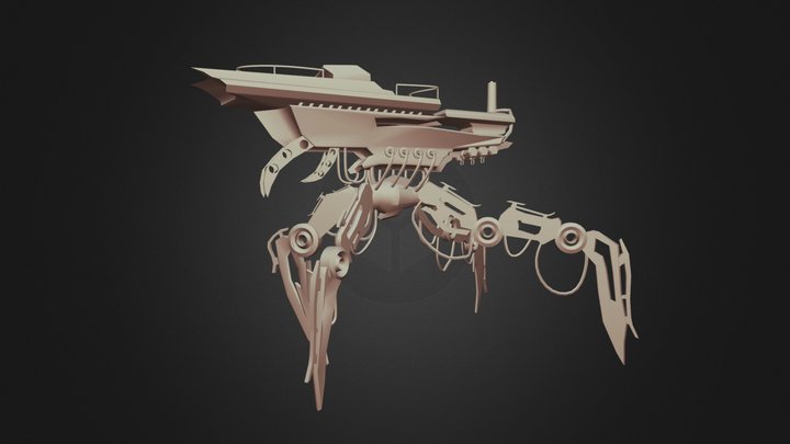 Winter Walker 3D Model