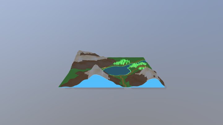 Test Map 3D Model
