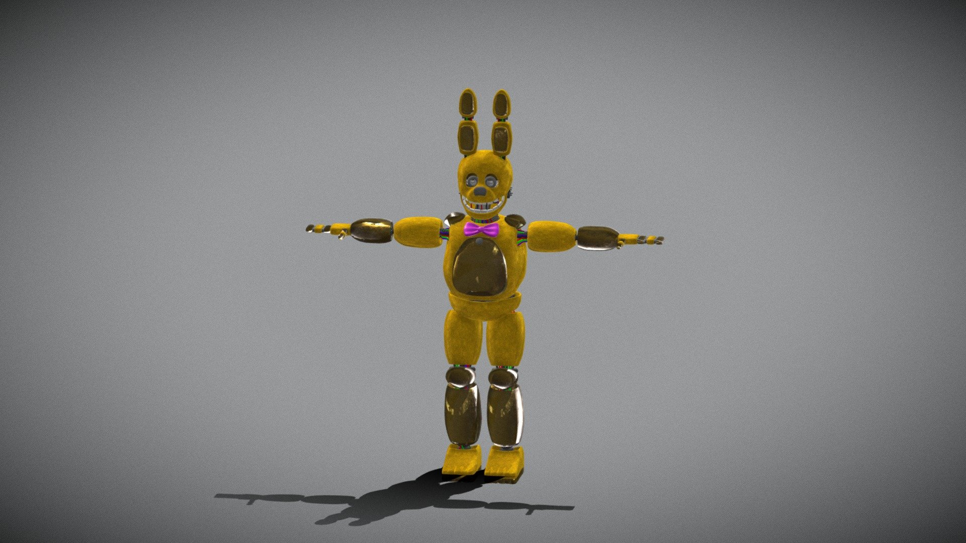 Spring-bonnie (1) - Download Free 3D Model By Jenksms.com [053b182 ...