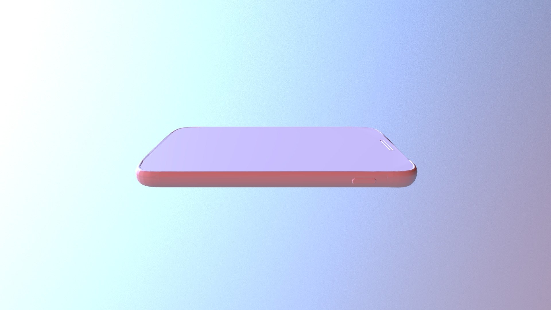 Phone Hybrid Solid Model
