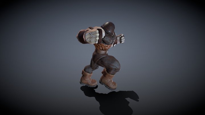 Marvel Juggernaut 3D Model