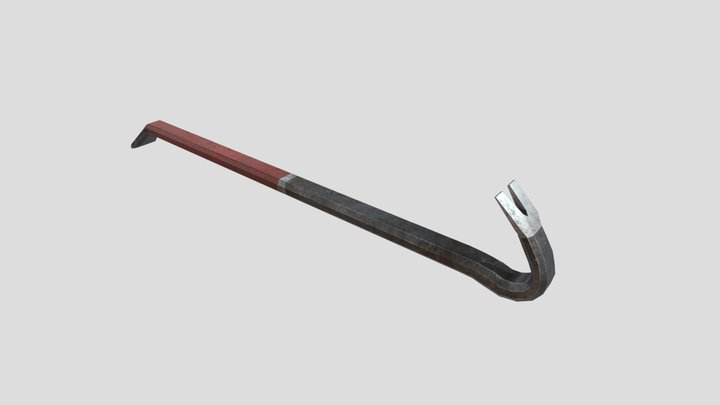 Survival Crowbar [Low-Poly] 3D Model