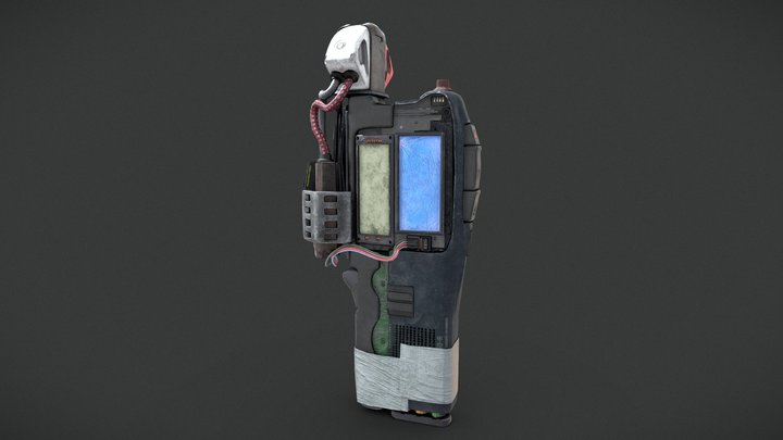 Multitool from Half-Life Alyx 3D Model