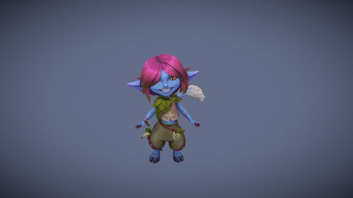 Petal 3D Model