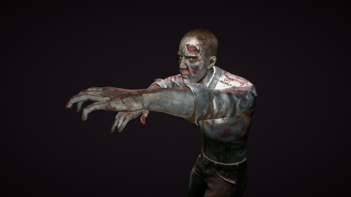 Zombie 3D Model