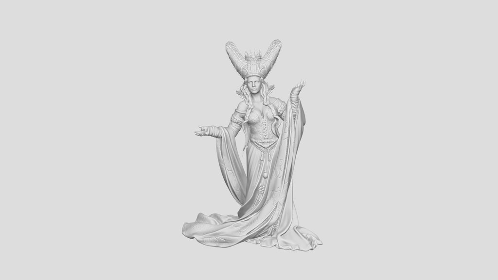 The Mirror Queen (by Grimm Brothers)