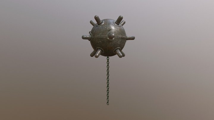 Underwater mine 3D Model