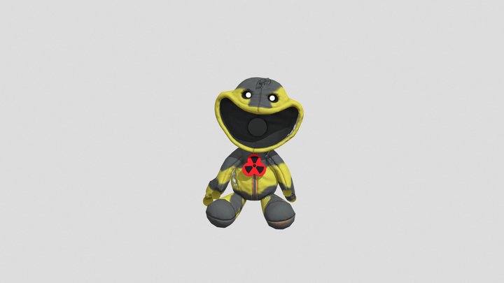 Icky Licky Ruined Plush 3D Model