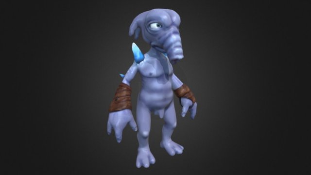 Beast Master (ZBrush Test 03) — Sketchfab embed 3D viewer