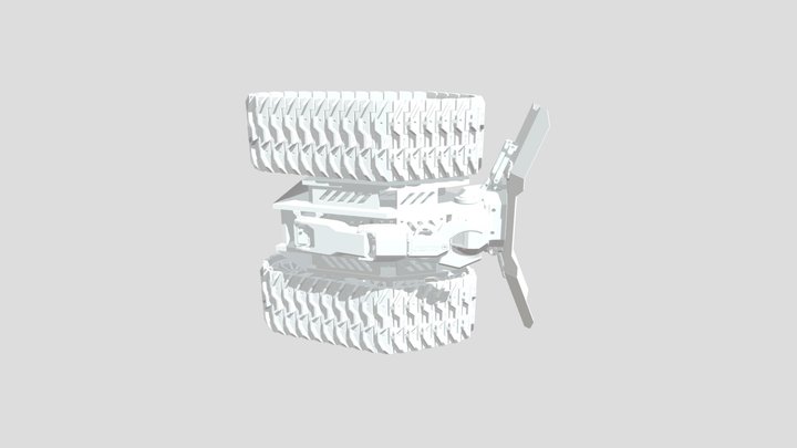 Robot Robotrack_CV 3D Model