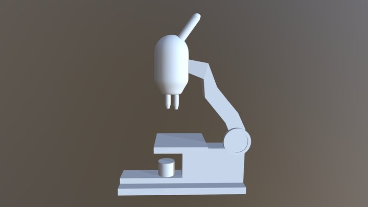 Microscope 3D Model
