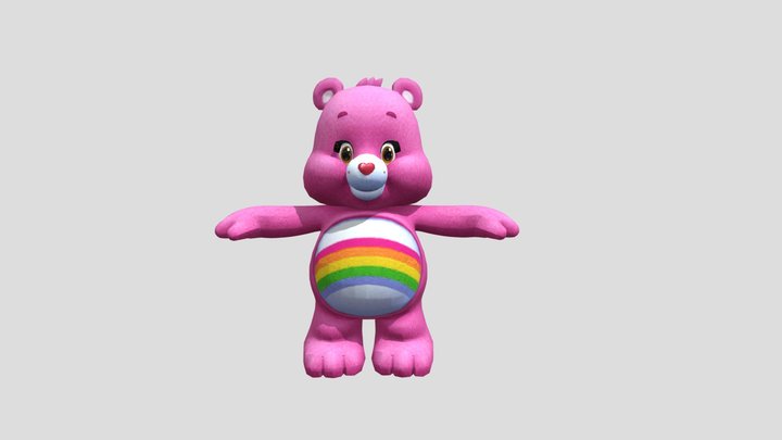 Cheer Bear 3D Model