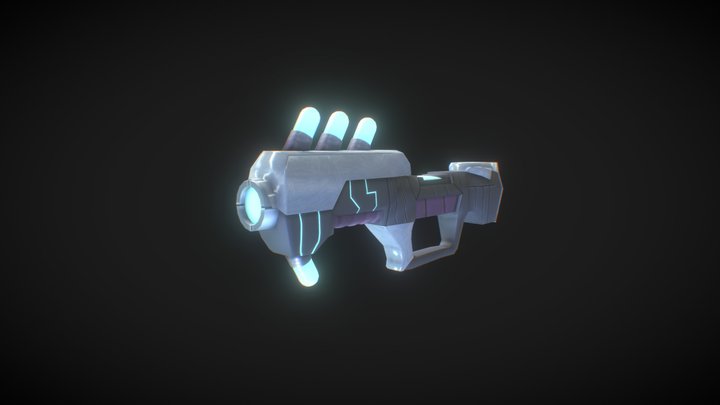 Ice Gun V1 3D Model