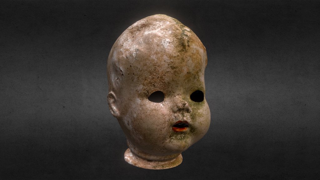 Creepy Doll Head