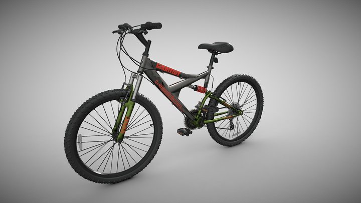 Mountain Bike 3D Model