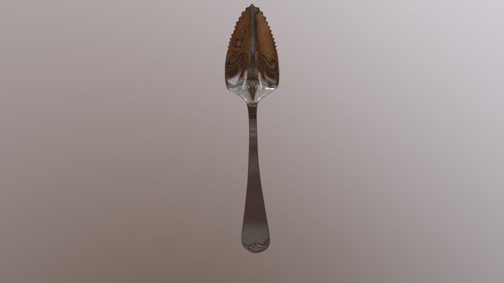 Shark Spoon 3D Model