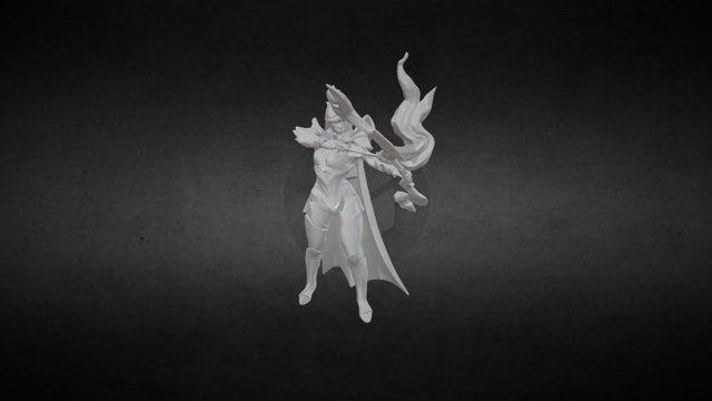 Dota 2 Drow Ranger 3D Model