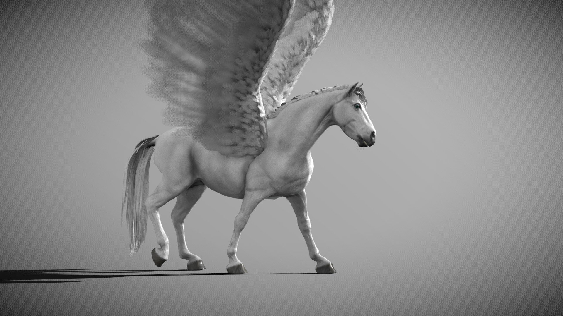 Pegasus Buy Royalty Free 3D Model By 3dartstevenz 0548c20 