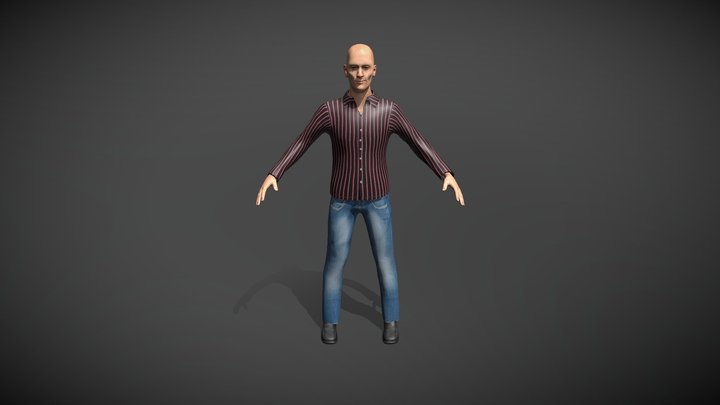 Metacreators Base Human 3D Model
